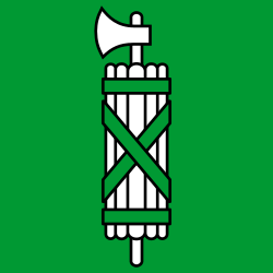 Flagge des Kantons St. Gallen