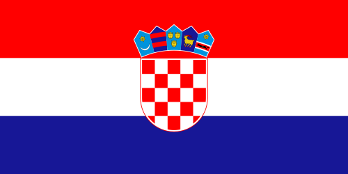 Flagge Kroatiens Flagge Kroatiens