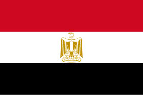 Flagge Ägyptens