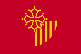 Flagge von Languedoc-Roussillon
