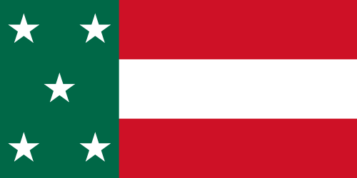 Flagge des Bundesstaates Yucatán