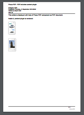 Phoca PDF - PDF-Dokument A4