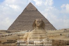 Ägypten | al-Dschiza | Gizeh | Große Sphinx von Gizeh und Chephren-Pyramid |