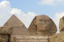 Ägypten | al-Dschiza | Gizeh | Große Sphinx von Gizeh und Chephren-Pyramide |