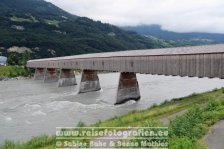 Rheinradweg | Fürstentum Lichtenstein | Vaduz–Sevelen | Alte Rheinbrücke |