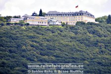 Rheinradweg | Deutschland | Nordrhein Westfalen | Petersberg (Siebengebirge) | Gästehaus der Bundesrepublik Deutschland |