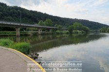 Taubertalradweg | Deutschland | Baden-Württemberg | Wertheim | Mündung der Tauber in den Main |