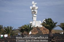 Spanien | Kanaren | Lanzarote | San Bartolomé | Mozaga | Monumento al Campesino |