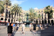 Spanien | Cataluña | Barcelona | Barri Gòtic | Plaça Reial |