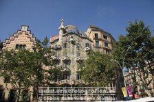Spanien | Cataluña | Barcelona | Dreta de l’Eixample | Passeig de Gràcia | Casa Batlló |