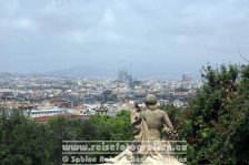 Spanien | Cataluña | Barcelona | Sants-Montjuïc | Blick auf Sagrada Família |